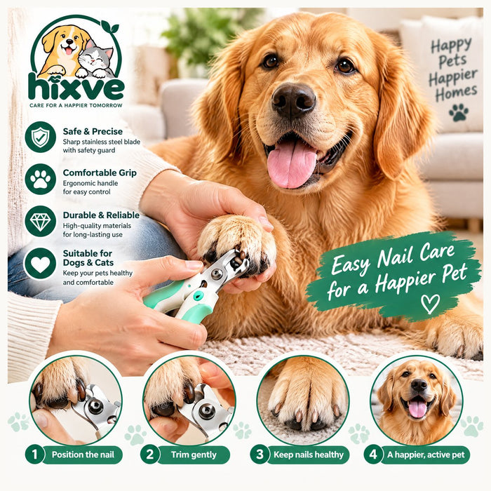 Mint & Cream Dog Nail Clippers