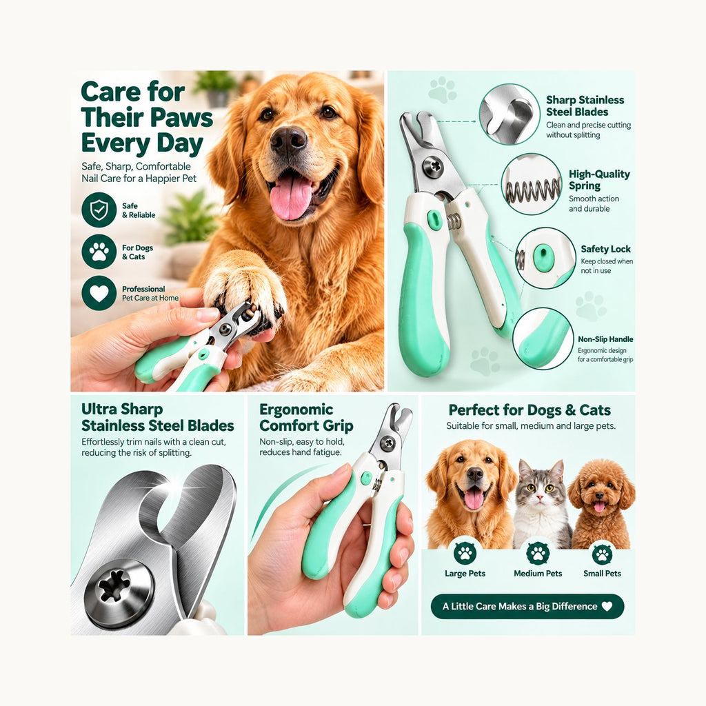 Mint & Cream Dog Nail Clippers — photo 3
