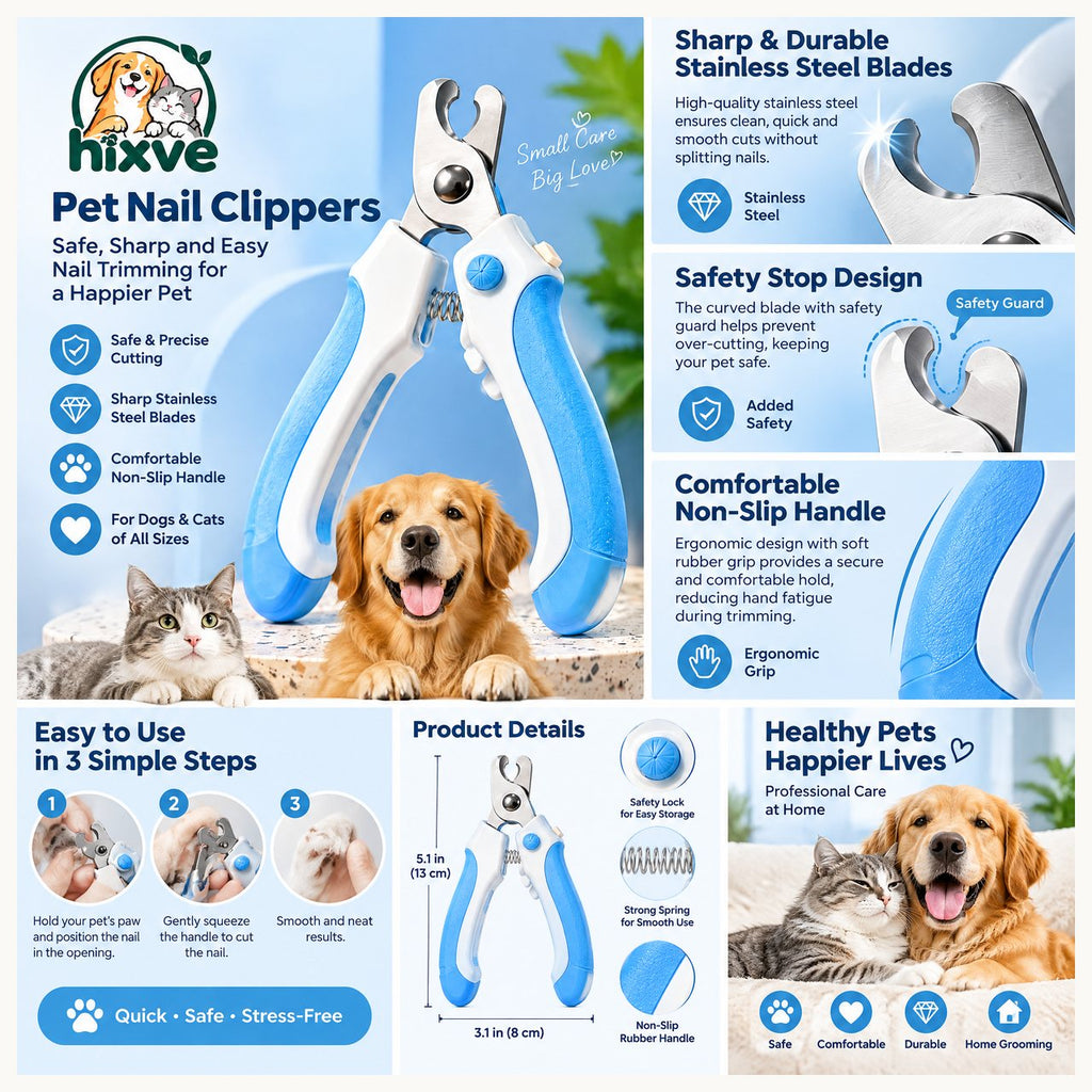 Blue Grip Pet Nail Trimmer — photo 2